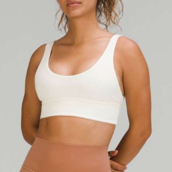 White Lulu Align Bra - Picture 1 of 7